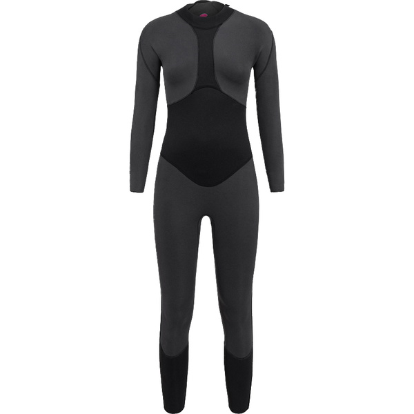 2026 Orca Da Donna Vitalis Breast Stroke Back Zip Open Water Swim Muta NN6B4801 - Black